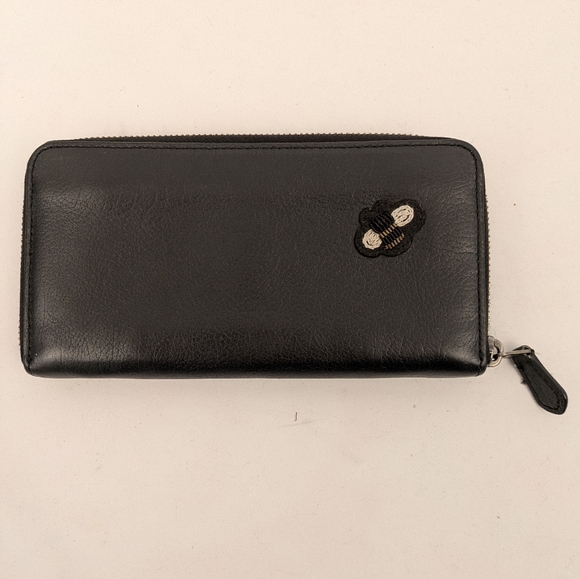 Authentic Limited Edition Coach Rexy Leather Zip Wallet - Picture 2 of 4